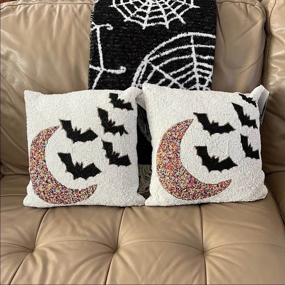 Noir Night Halloween Pillows